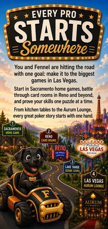 Every pro starts somewhere — the road to Las Vegas with Fennel